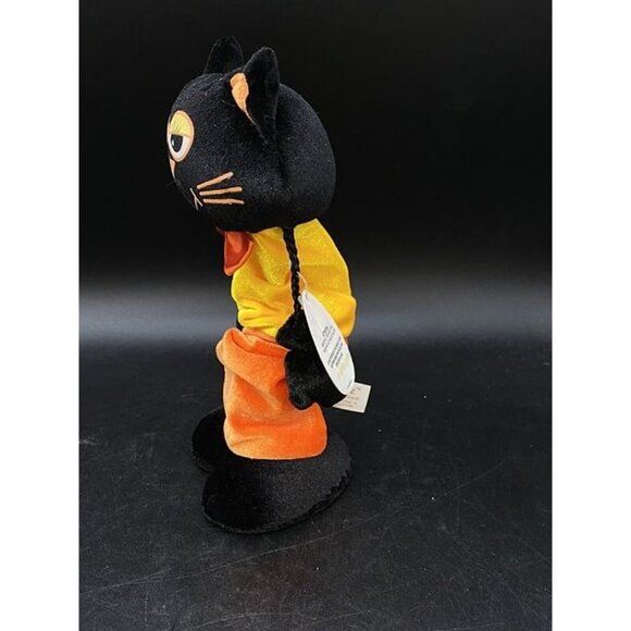 Push N Pop Halloween Alley Black Cat Candy Corn Sounds Voice Jumps - Picture 4 of 7